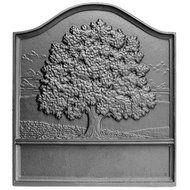 18" x 20" Plain Great Oak Fireback