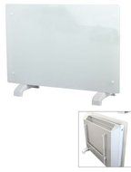 Kissemoji 1500 Watt White Wall Mount Electric Panel Indoor Convection Heater