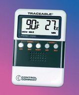 CONTROL COMPANY 4096 Traceable&reg; Digital Humidity/Temperature Meter - 1 Each