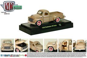 M2 MACHINES 1:64 Scale Auto-Trucks R32 Clay 1949 STUDEBAKER 2R Pickup Truck N3