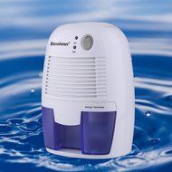 Excelvan Portable 500ml Ultra-mini Dehumidifier Air Dryer for 20 Square Meters Area