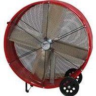 Ventamatic Bf30dd Direct Drive Barrel Fan, 30", Red