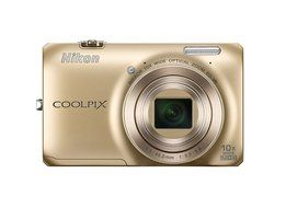 Nikon Coolpix S6300 Digital Camera (Gold)