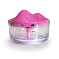 Hatop Ultrasonic Home Aroma Humidifier Air Diffuser Mist Purifier Lonizer Atomizer (Pink) N2