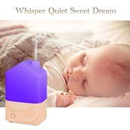 DDSKY Ultrasonic Aromatherapy Essential Oil Diffuser Humidifier RGB LED Light Auto Change Purifier Nebulizer N6