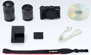 Canon EOS M3 Mirrorless Camera (Black) with EF-M 18-55mm IS STM and EF-M 55-200mm IS STM Lenses - International... N2