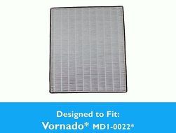 Vornado MD1-0022 Air Purifier Filter - Fits AC300, AC500, PCO200, PCO300 &amp; PCO500 N2