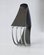 HUJI Stainless Steel Professional Plain Round Pastry Dough Cutter Set for Baking Cookies Pie Pops Kitchen (1,... N37