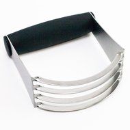 HUJI Stainless Steel Professional Plain Round Pastry Dough Cutter Set for Baking Cookies Pie Pops Kitchen (1,... N38