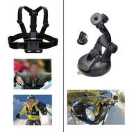 YFY 15-In-1 Basic Outdoor Sports Accessories Kit for GoPro Hero Cameras