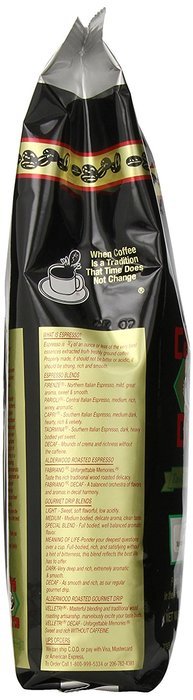 Caffe D'arte Gourmet Meaning of Life Whole Bean Coffee, 16-Ounce Foil Bags (Pack of 2) N13
