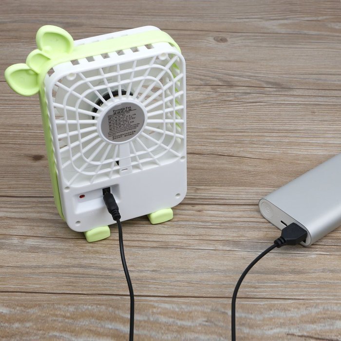 Bobonida Adjustable Desk Personal Fans Table Usb Mini Fan Usb Powered