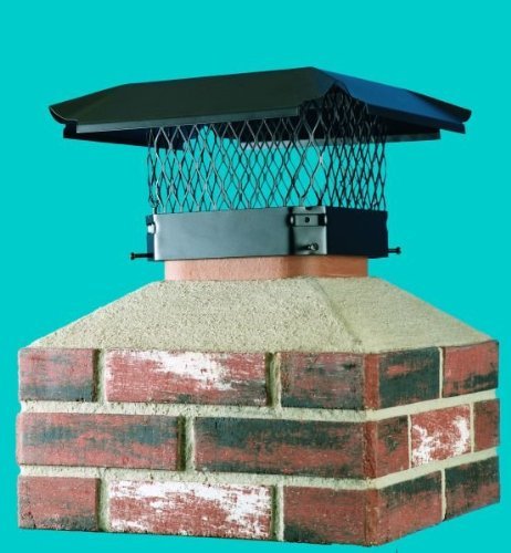 Lindemann 150226 12 Inches x 16 Inches HY-C Galvanized Chimney Cap