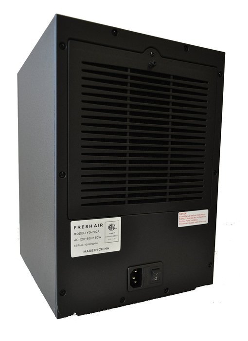 Breathe Fresh 5-in-1 Air Purifier w/ UV, Ozone Power, Ionizer Odor Reducer, PCO Filtration Cleaning N2