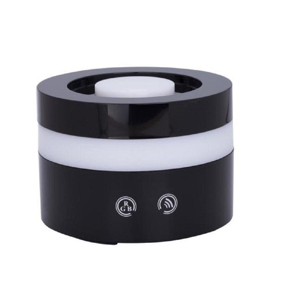 Leewa 100mL LED Essential Oil Diffusers Aroma Ultrasonic Cool Mist Humidifiers with USB - Plastic - Black N5