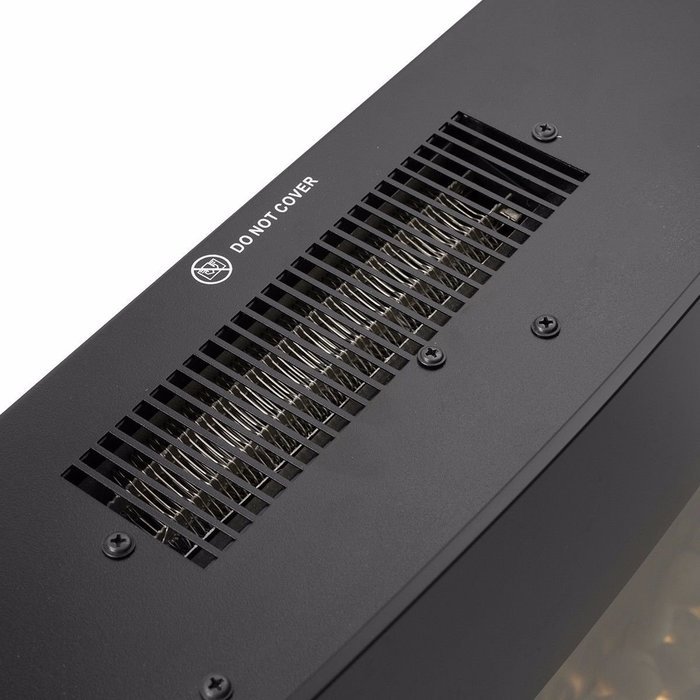 Kissmoji XL Large 35"x22" 1500W Adjustable Heater Electric Wall Mount Fireplace Elegant