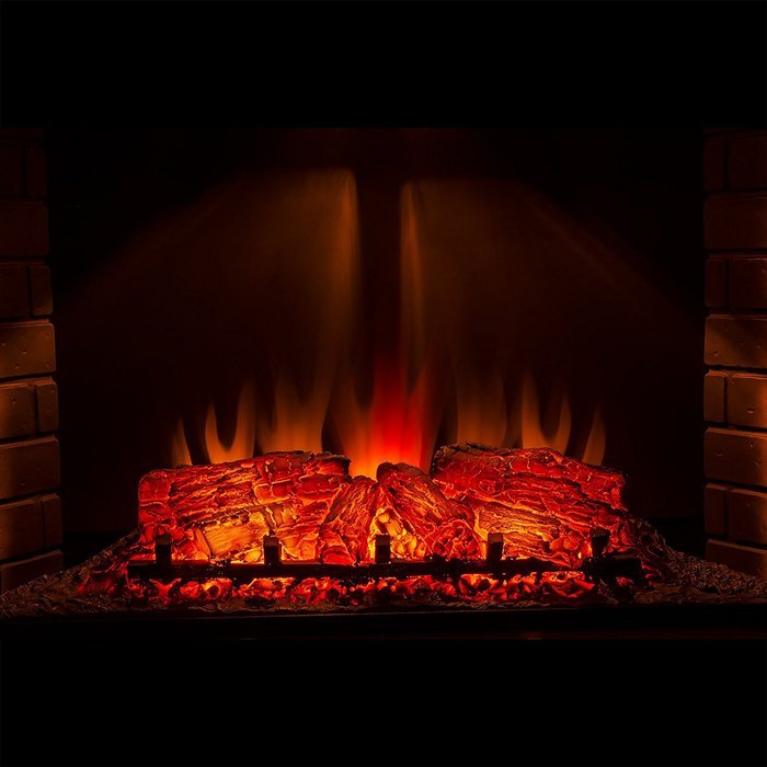 AKDY&reg; 33" Freestanding Electric Heater Fireplace Log Set w/ Remote Control AZ-EF05-33 N4