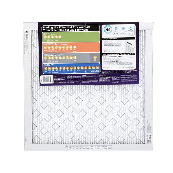 Filtrete Healthy Living Ultra Allergen Reduction Filter, MPR 1500, 14 x 30 x 1-Inches, 6-Pack N15