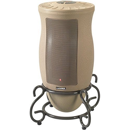 Ceramic Heater with Remote and Timer by Lasko, 6435 , Tan
