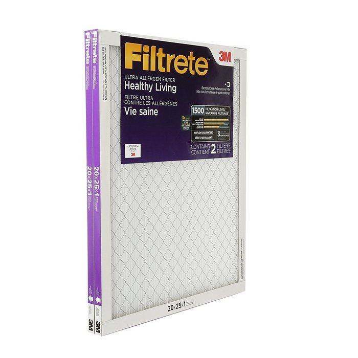 Filtrete Healthy Living Ultra Allergen Reduction Filter, MPR 1500, 14 x 30 x 1-Inches, 6-Pack N18