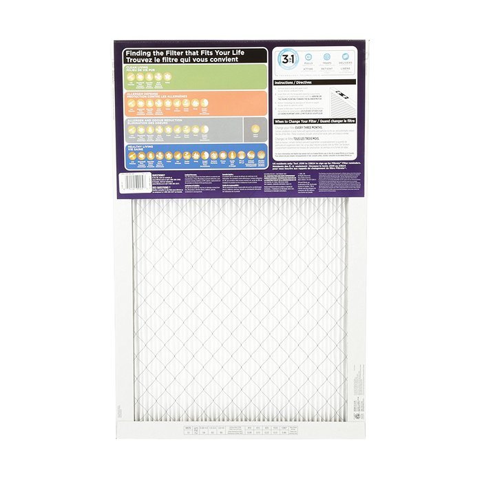 Filtrete Healthy Living Ultra Allergen Reduction Filter, MPR 1500, 14 x 30 x 1-Inches, 6-Pack N19