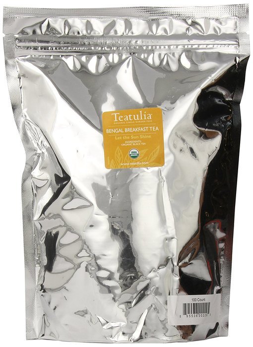 Teatulia Organic Single Garden White Tea, 100-Count pyramid bags N2