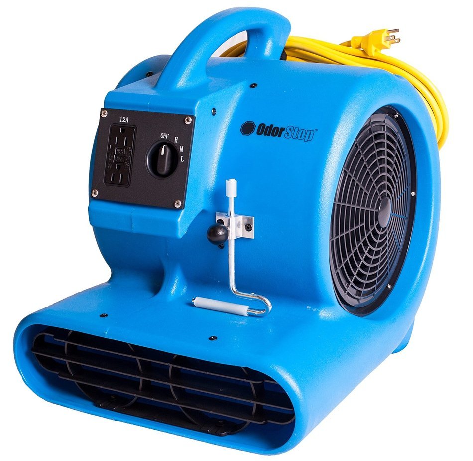 Odorstop OS2800 3-Speed 115-Volt 6.8 Amp 1500 RPM Carpet Dryer/Air Mover