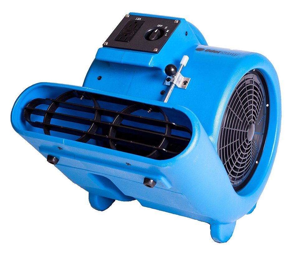 Odorstop OS2800 3-Speed 115-Volt 6.8 Amp 1500 RPM Carpet Dryer/Air Mover N2