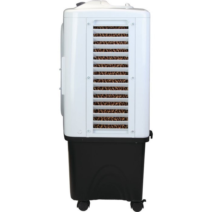 Honeywell CO48PM 100 Pt. Commercial Indoor/Outdoor Portable Evaporative Air Cooler - White/Grey N4