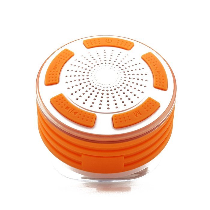 KONG KIM IPX7 100% Waterproof & Dust-proof Floating Bluetooth Shower Speaker Compatible with all Bluetooth devices...