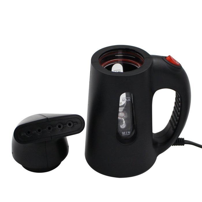 Travel Steamer with Mini Iron Fast Heat up Plancha a vapor 140ml Capacity Portable Handheld Garment Steamer Perfect...