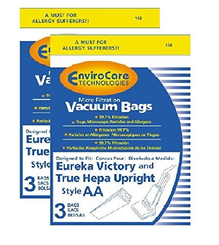 eureka victory and true hepa Style AA Bags - 3 in a pack