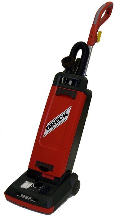 Oreck Commercial UPRO12T Pro-12 Single Motor Upright Vacuum Cleaner with Onboard Tools, 12" Vacuum Width