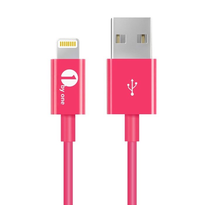 [Apple MFI Certified] 1byone Lightning to USB Cable 3.3ft (1 Meter) for iPhone 7 7 Plus 6s 6 Plus 5s SE 5c 5,... N4