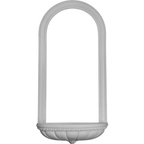 Ekena Millwork NCH24X49RE 24 3/8-Inch x 49 3/4-Inch x 9-Inch Reece Wall Niche, Surface Mount by Ekena Millwork