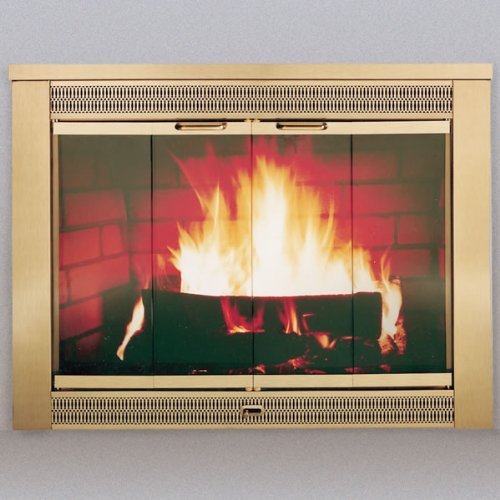 PORTLAND WILLAMETTE 52108 Portland Willamette Polished Brass Glass Door