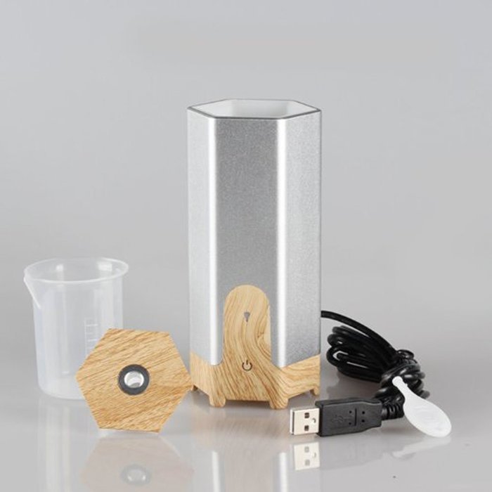 GerTong Car Charger Essential Oil Diffuser, 50ml Mini Ultrasonic Aroma Cool Mist Humidifier with USB Calbe and... N14