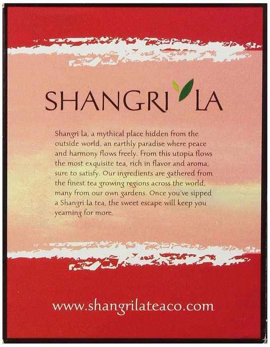 Shangri La Tea Company Organic Tea Sachet, Chamomile Mint, 15 Count N28