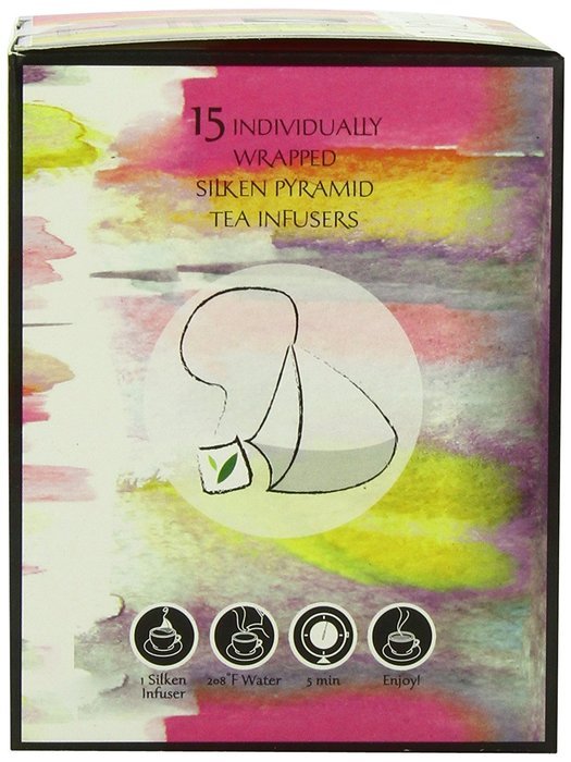 Shangri La Tea Company Organic Tea Sachet, Chamomile Mint, 15 Count N30