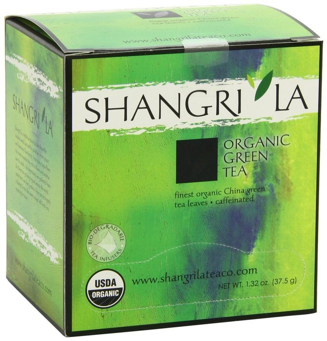 Shangri La Tea Company Organic Tea Sachet, Chamomile Mint, 15 Count N32