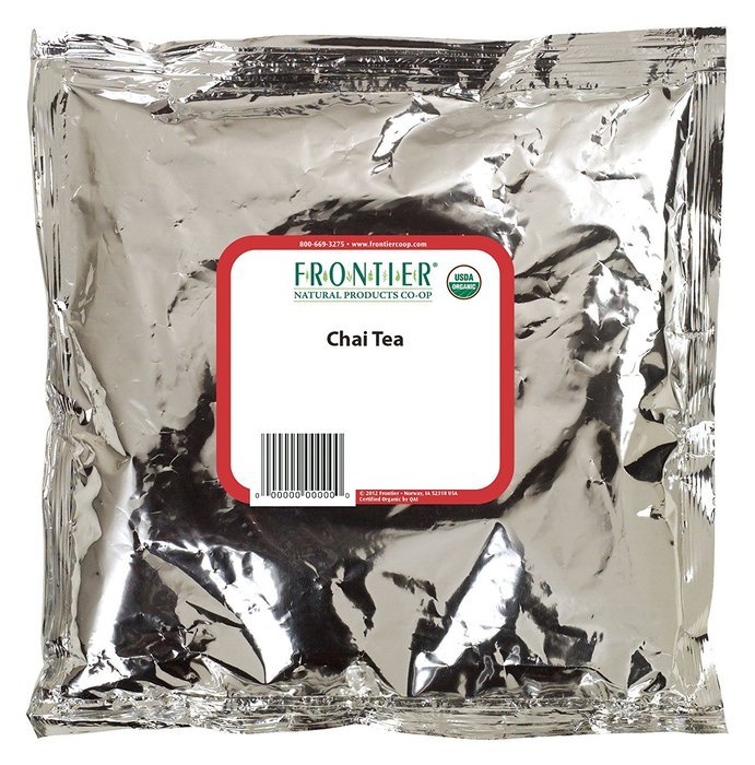 Frontier Chai Tea Certified Organic, Fair Trade Certified, 16 Ounce Bag N13