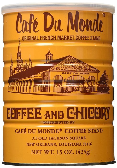 Cafe Du Monde Coffee Chicory, 15-Ounce (Pack of 3)