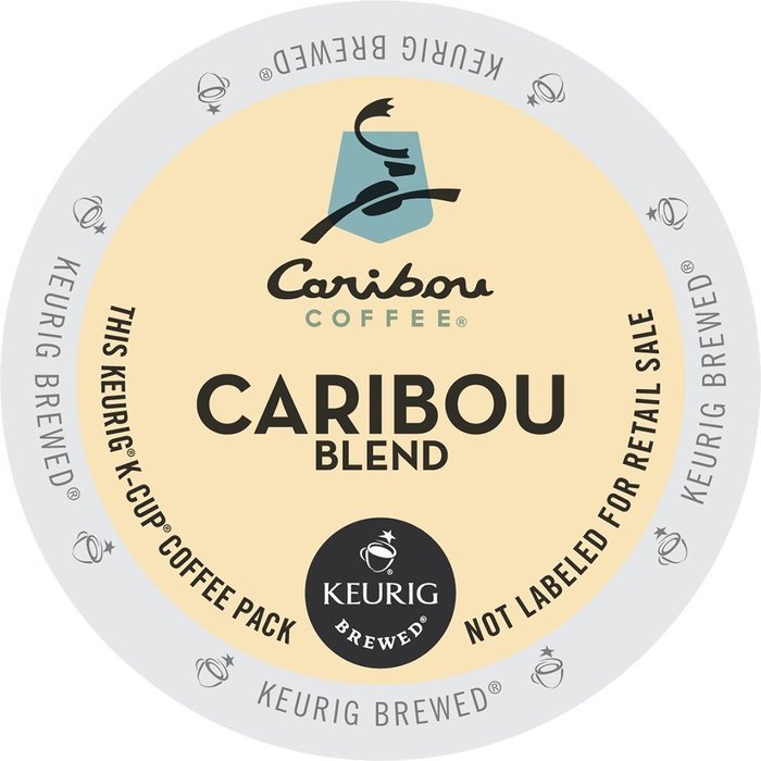 Caribou Coffee Caribou Blend, Keurig K-Cups, 72 Count N22