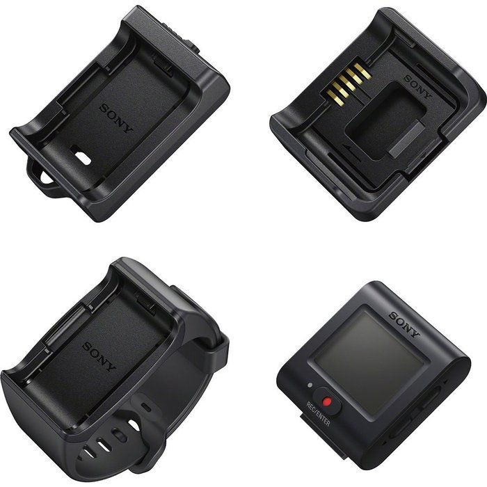 Sony HDR-AS300R Action Camera with Live View Remote + Water Action Kit & Memory Bundle N3