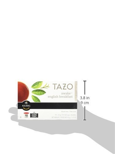 Tazo Tea K-Cup Awake, K-Cup Portion Pack for Keurig K-Cup Brewers, 10 Count N2