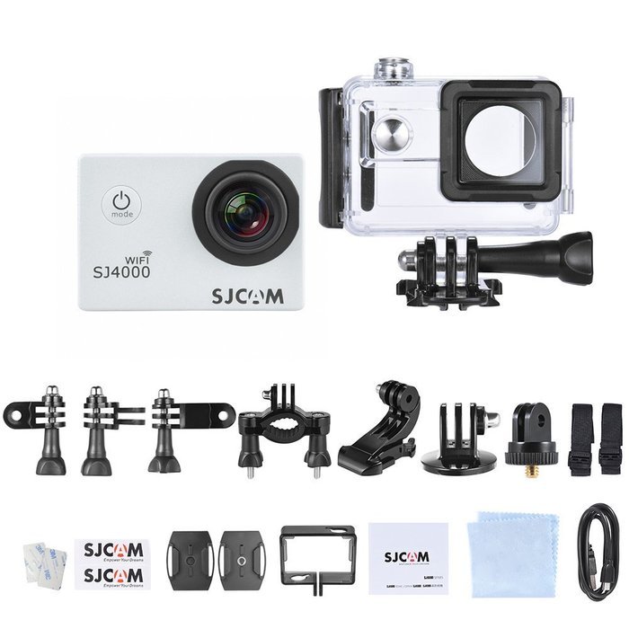 SJCAM SJ4000 WiFi 2.0" LCD Screen 1080P 30fps Full HD 12MP Waterproof 30M NTK96655 Action Sports Camera DV 170... N2