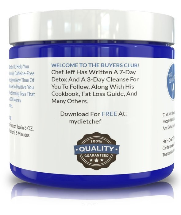 My Diet Chef- Flat Tummy Tea For Weight Loss. Herbal Slimming Blend Helps Suppress Your Appetite So You Eat Less... N23