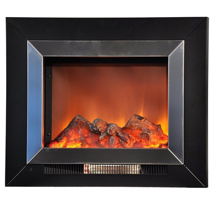 Yosemite Home Decor DF-EFP620-SS 24-Inch Aries Wall Hung Electric Fireplace