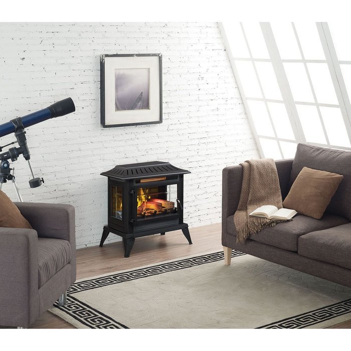 Twin-Star International Infragen 3D Electric Fireplace Stove with Safer Plug N4