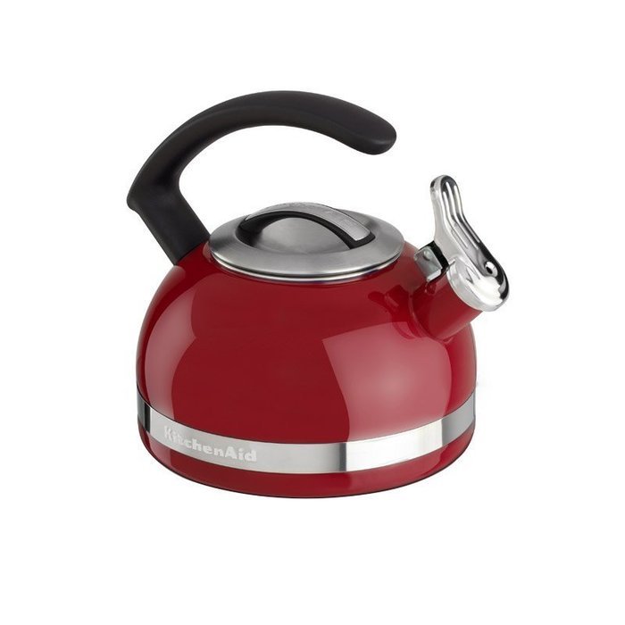 KitchenAid KTEN20CBER 2.0-Quart Kettle with C Handle and Trim Band - Empire Red N4